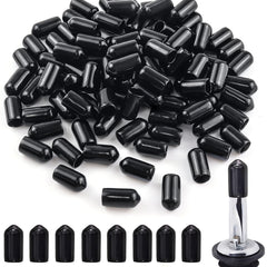 100 pieces rubber pourer dust covers for standard pour spouts