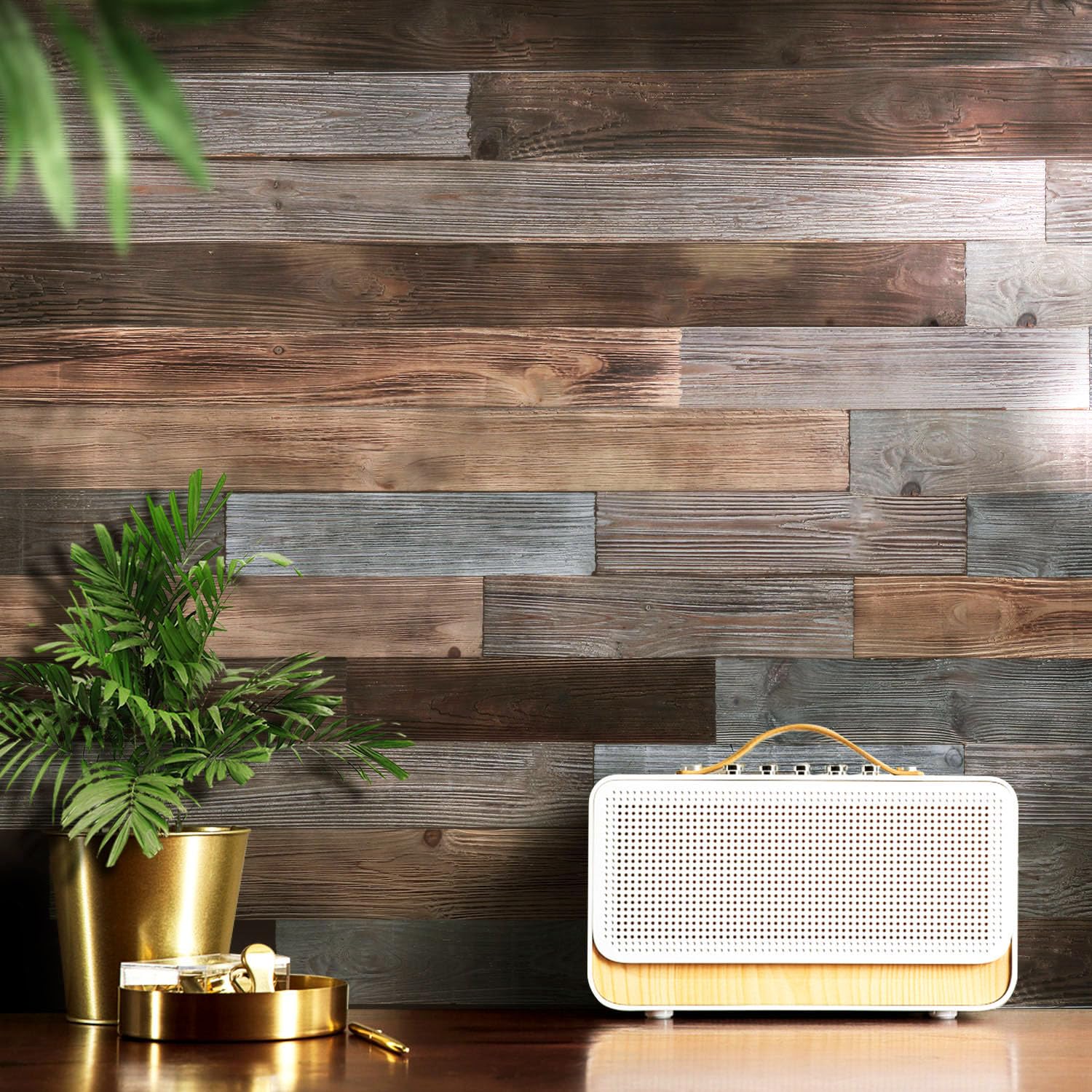 100 percent dried fir wood for authentic reclaimed look