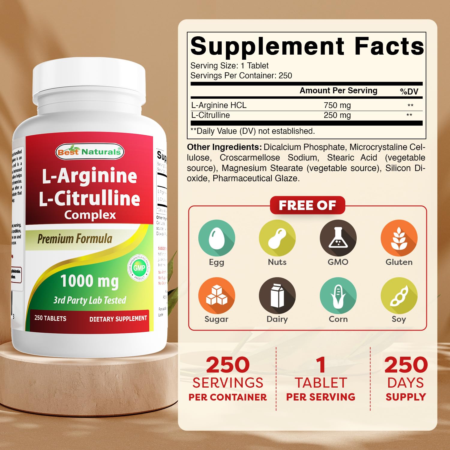 Non-GMO gluten-free formula label