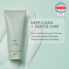 107 Gentle Gel Cleanser non-stripping formula for clear skin