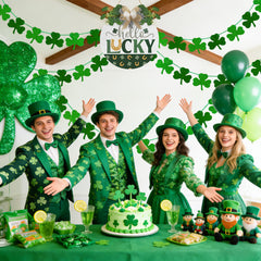 each shamrock 10 cm diameter