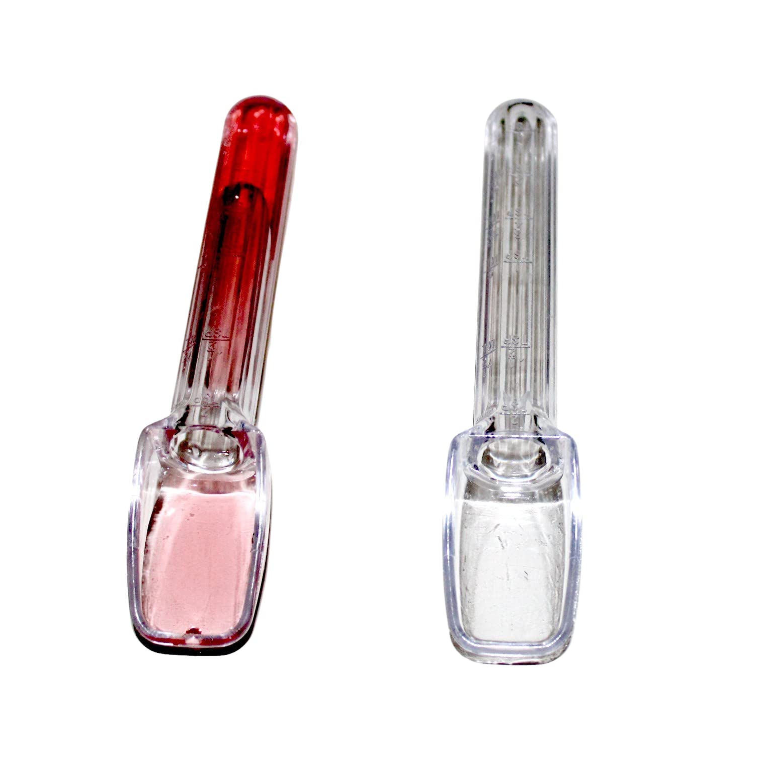 Wide mouth and long tube for smooth pouring