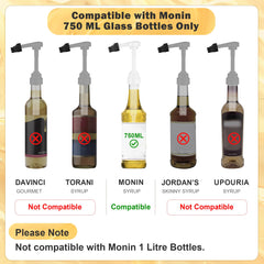 Durable plastic construction syrup pump for thick syrups