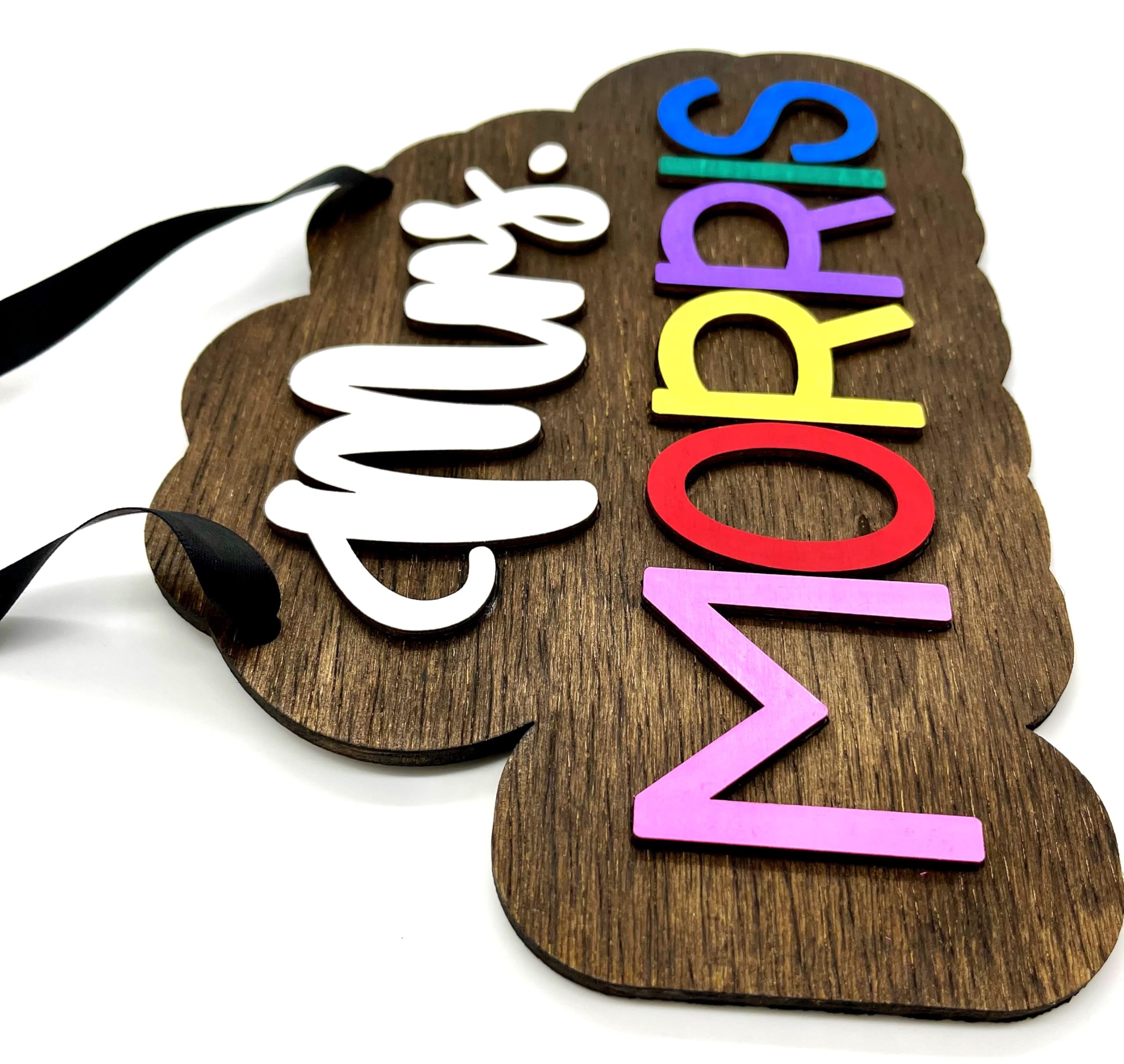 Made in USA handcrafted classroom sign