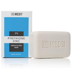 111MedCo pyrithione zinc medicated cleansing bar 4 oz