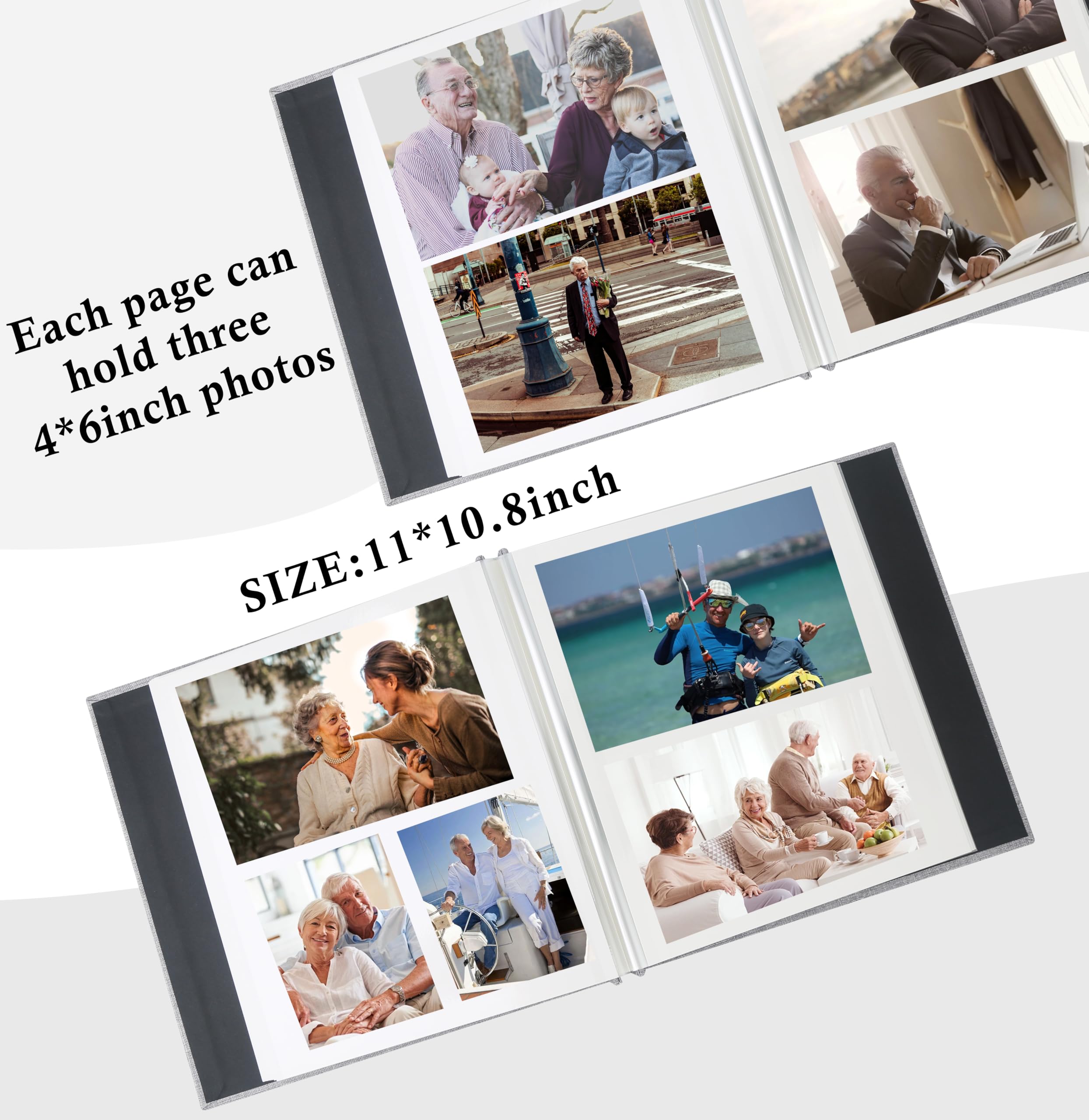 retirement gifts photo album 11x10.8 inch dimensions