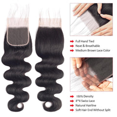 12-24 inch bundles with closure product image