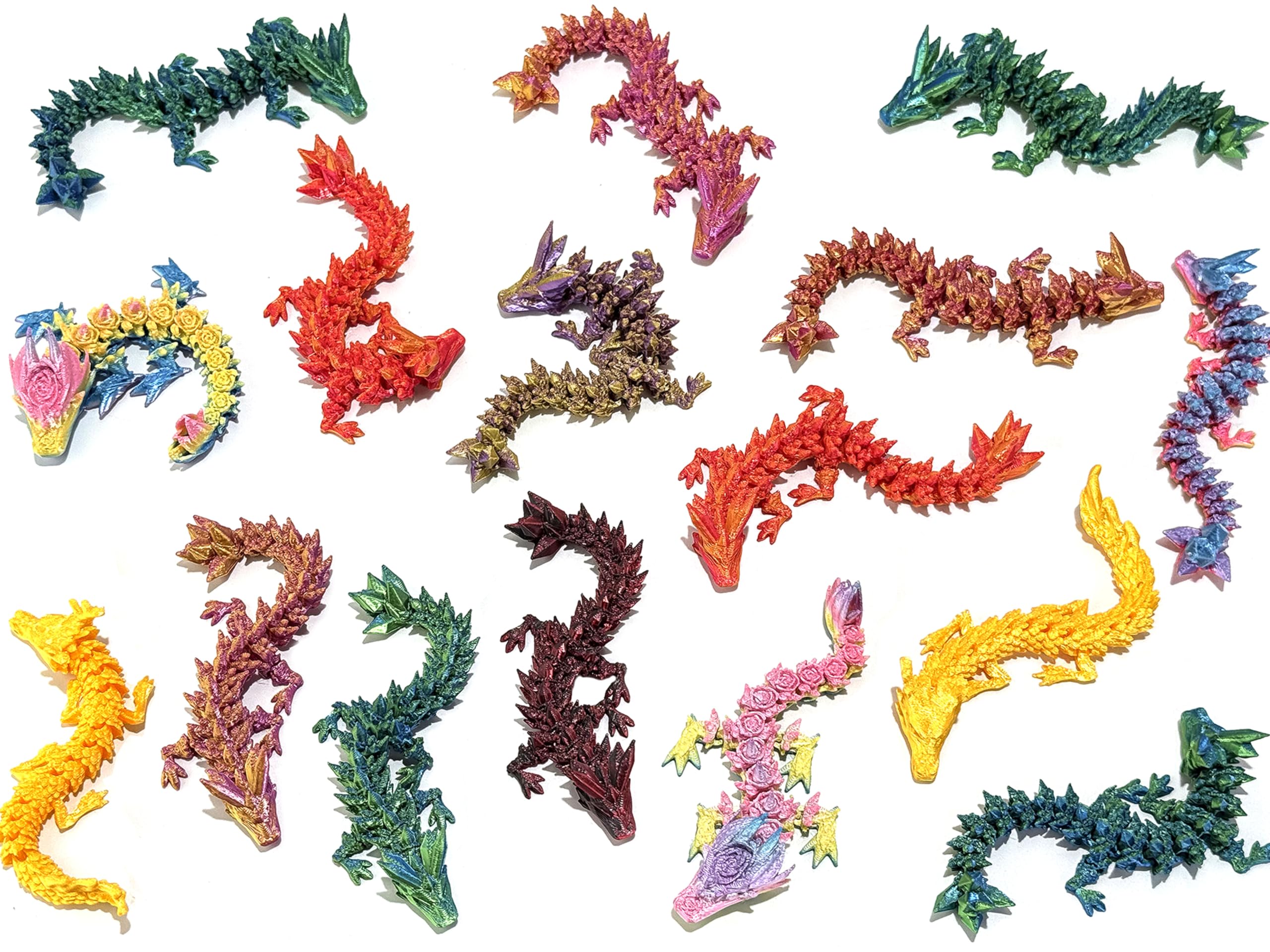 Educational creative dragon toy set for kids and adults