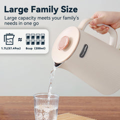 1200W electric kettle with auto shut off feature