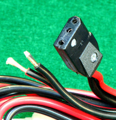 6 ft heavy duty 12 GA power cord for CB radio with dual fuse