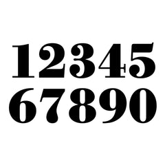 Custom Address Sign front porch display 14-guage steel