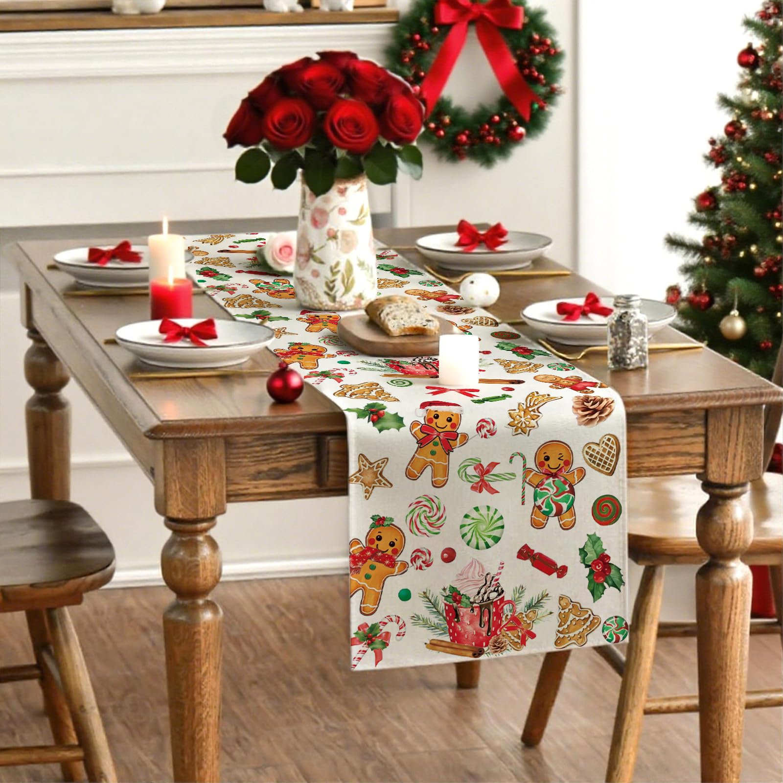 13 x 72 inch table runner for 4-6 seats
