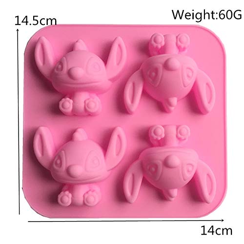 Mold size 14.5 x 14 cm silicon mold tool random color for decorations