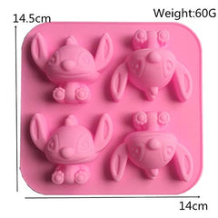 Mold size 14.5 x 14 cm silicon mold tool random color for decorations