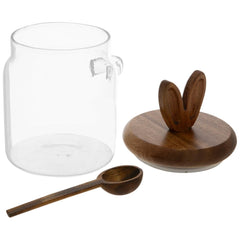 Easter display jar 14 ounces on countertop