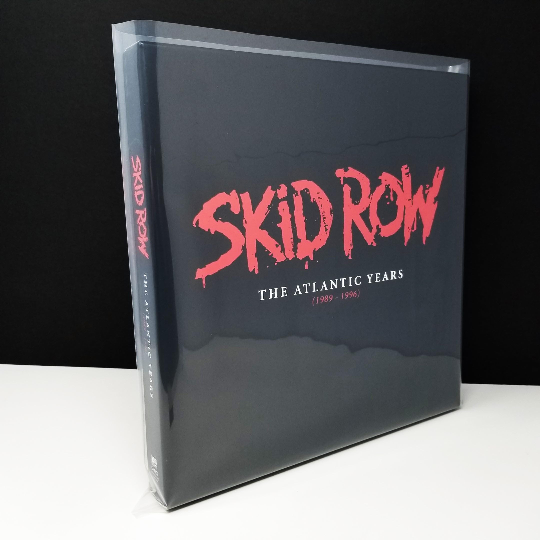 14x14 inch LP vinyl boxset outer sleeve on display