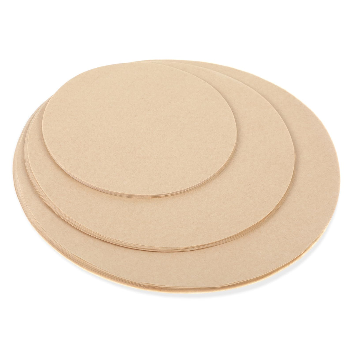 150 sheets round baking parchment paper pack