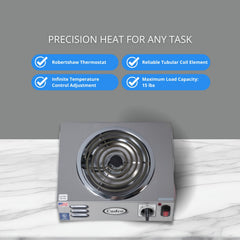 Robertshaw thermostat control on Cadco CSR-3T hot plate