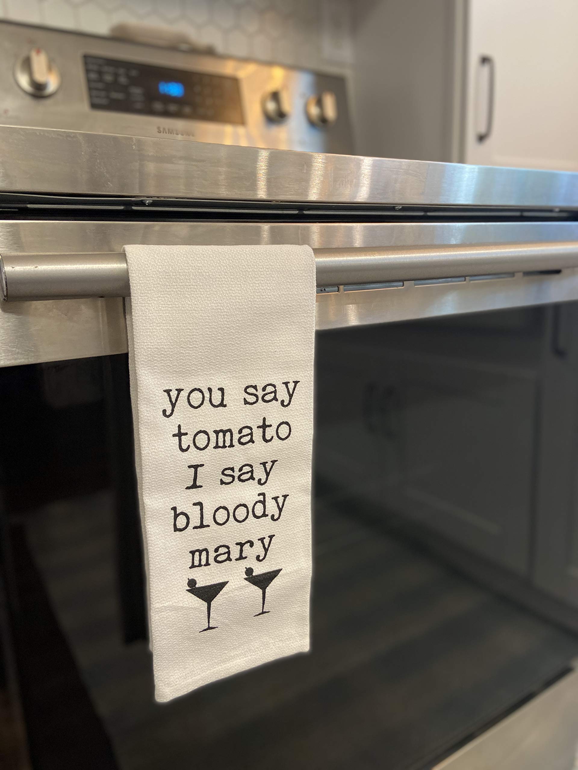Giftable decorative towel for brunch and entertaining