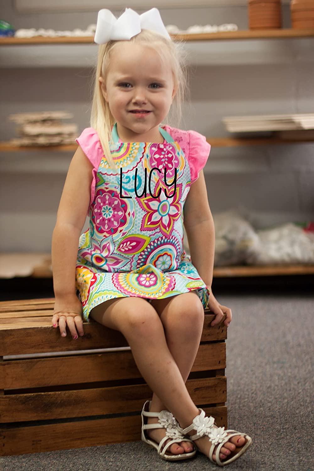 Fits girls 2-4 best Sara Sews apron image 5