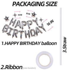 10 inch five point star balloons included