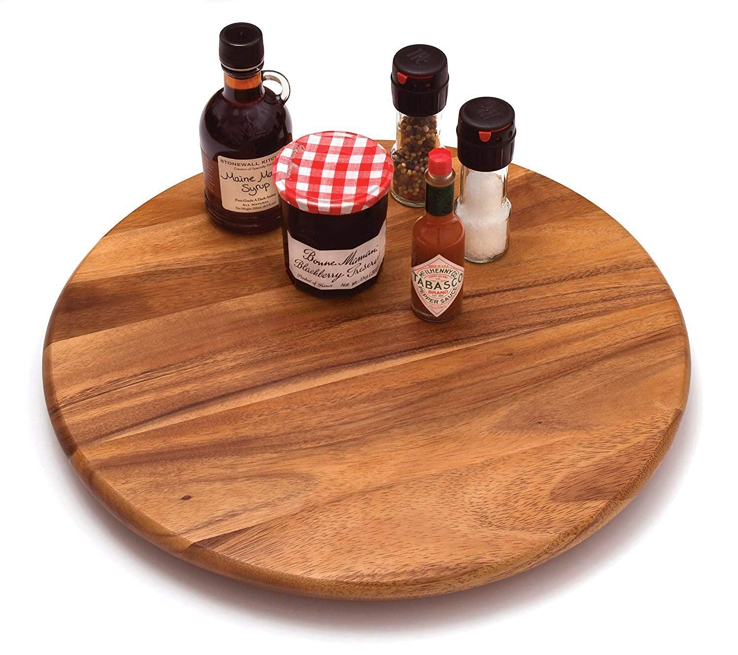 16 inch option available acacia lazy susan