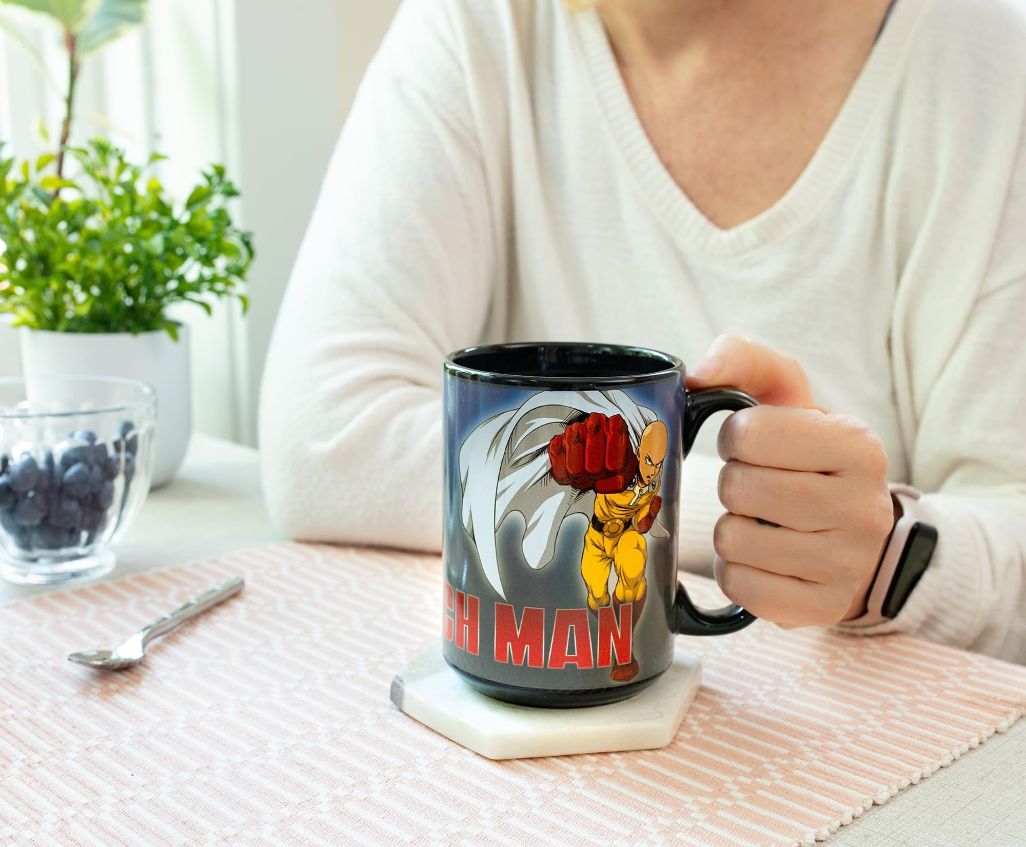 Packaging image for Just Funky One Punch Man mug
