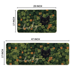 Set of 2 kitchen mats 17x29 and 17x47