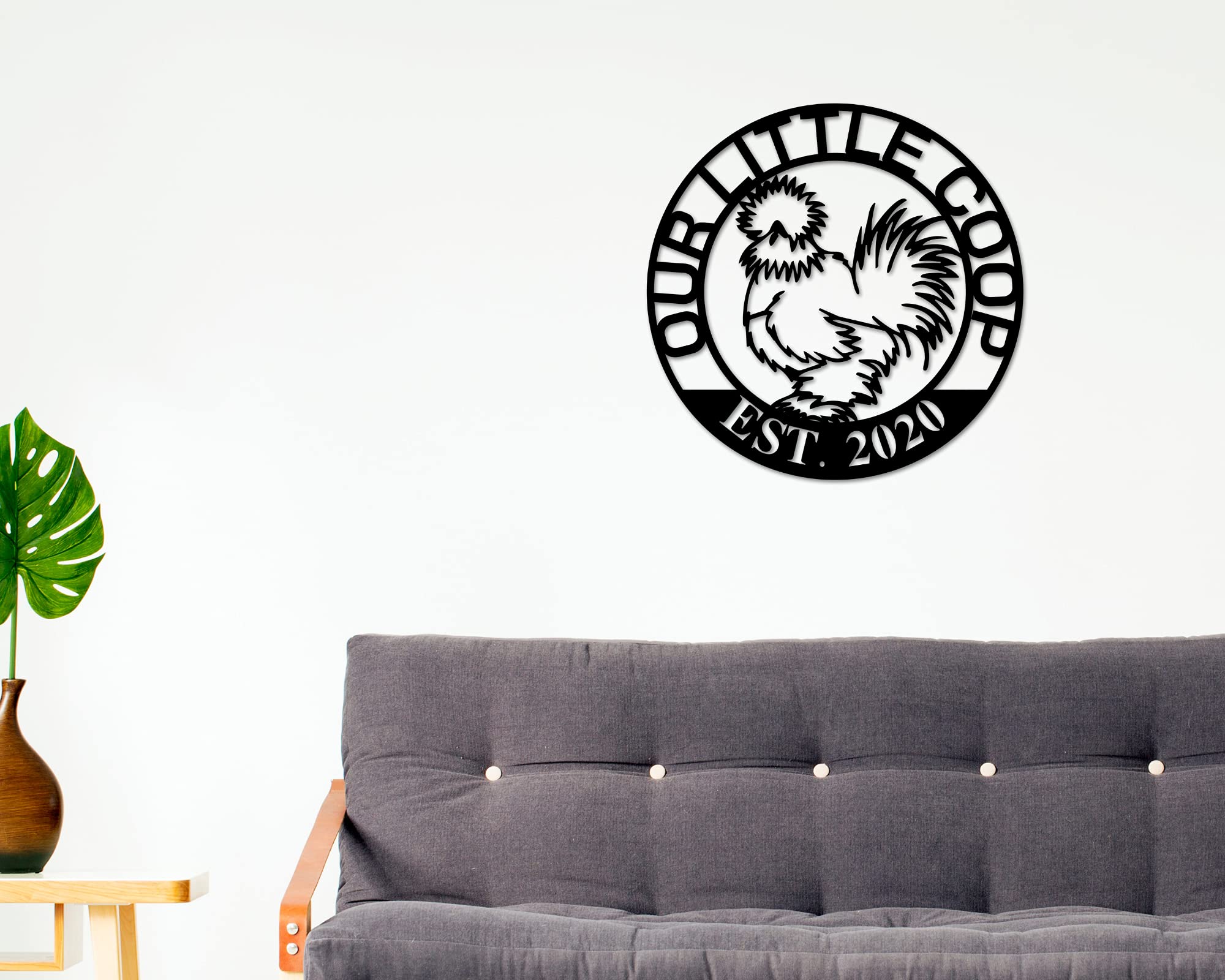 18 gauge steel sign suitable for indoor and outdoor use