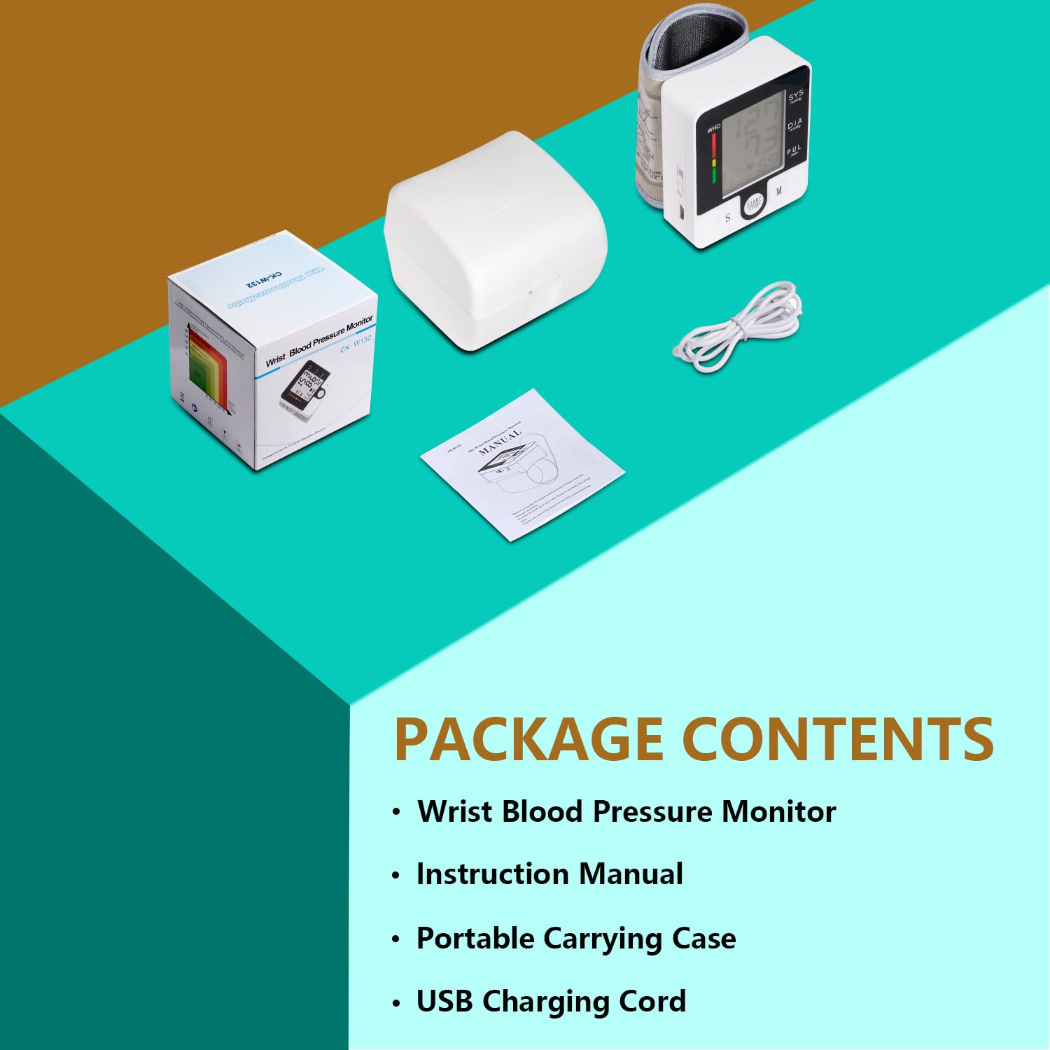 180 groups 2-user data storage with voice broadcast BP monitor