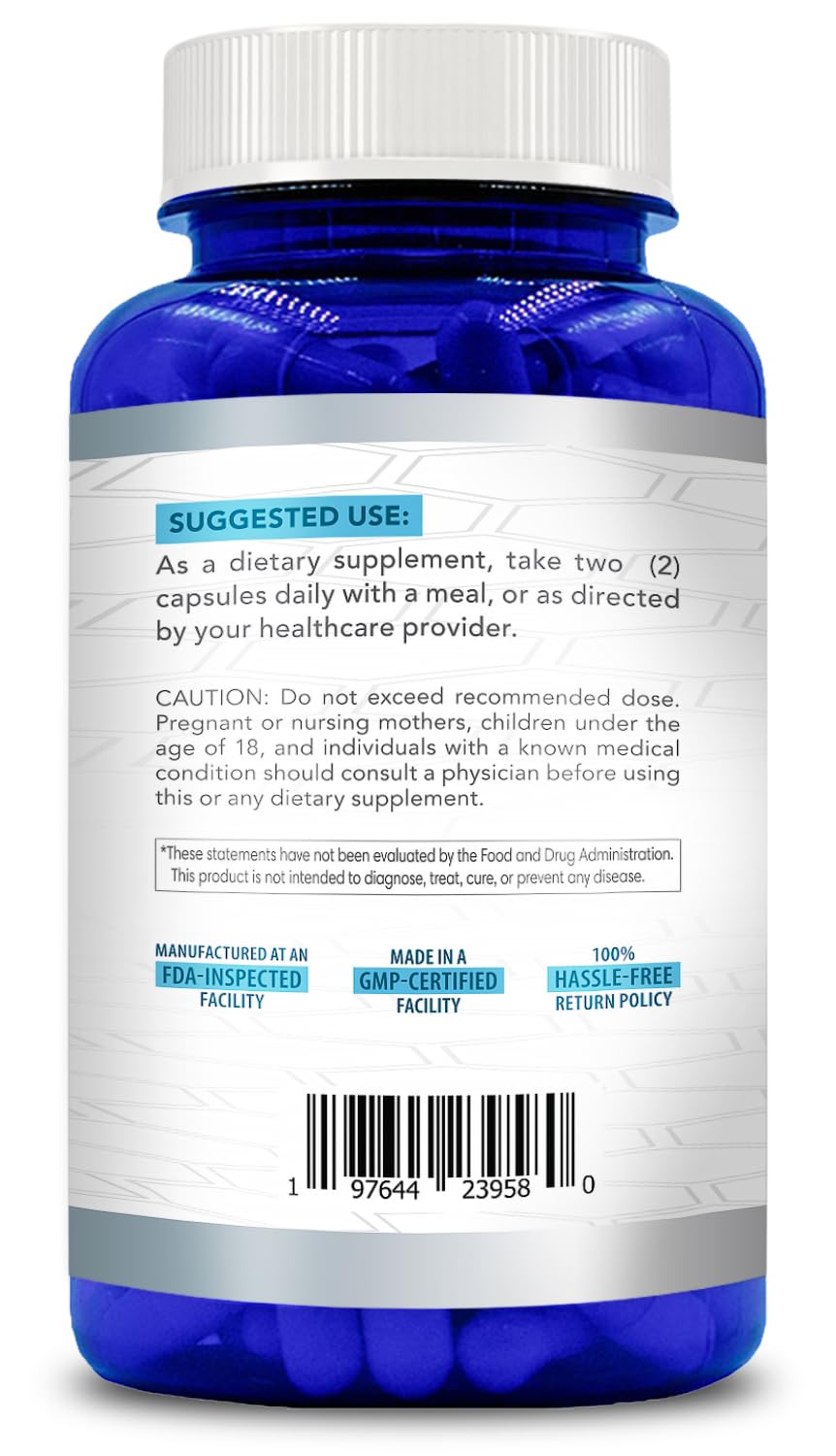 180 Vegetarian Capsules bottle and label