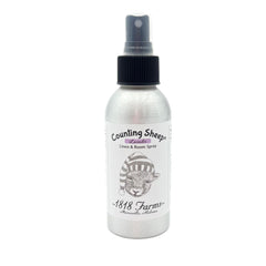 1818 Farms Counting Sheep linen room spray lavender bottle
