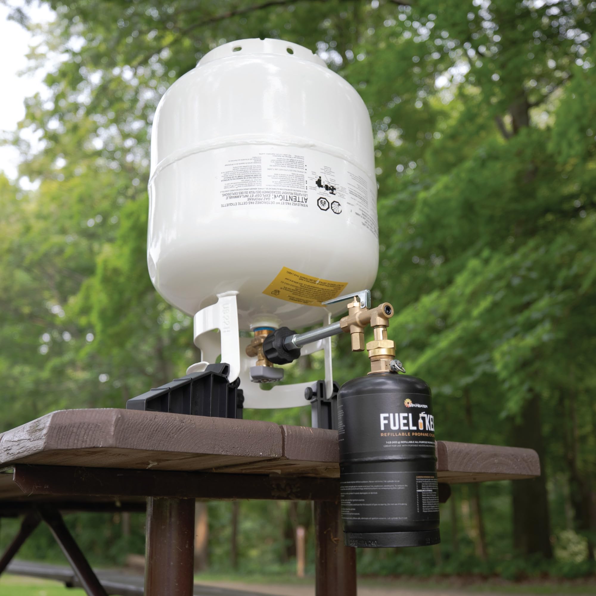 The Tap safety valve on Fuel Keg refill kit