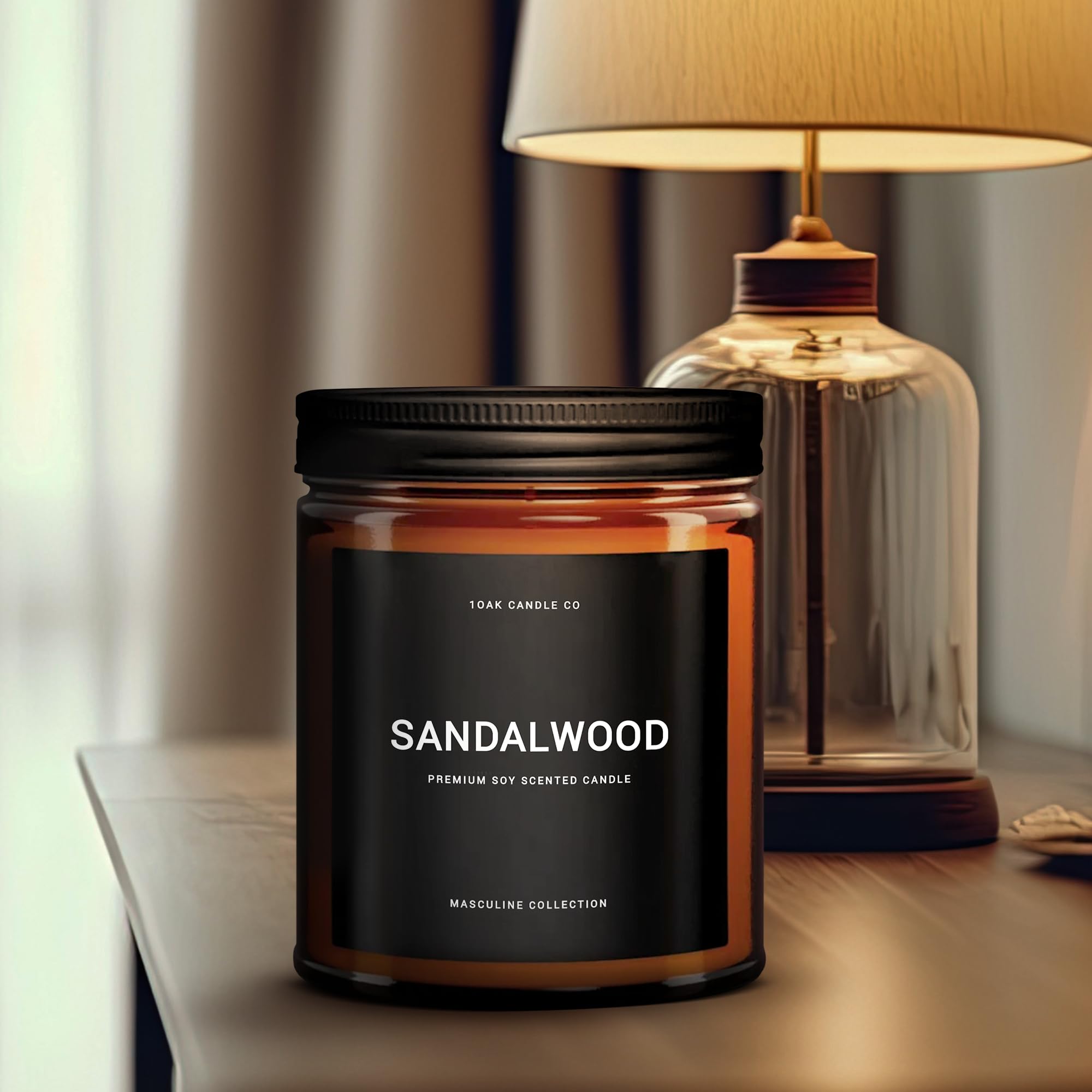 1OAK 7oz candle burn time 40 hours pack