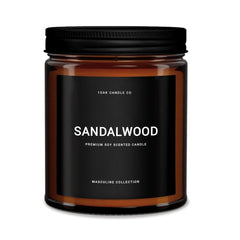 1OAK scented candles for men sandalwood candle 7oz 200g