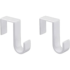 1st Choice white over-the-door-hooks-hangers 2-pack on door