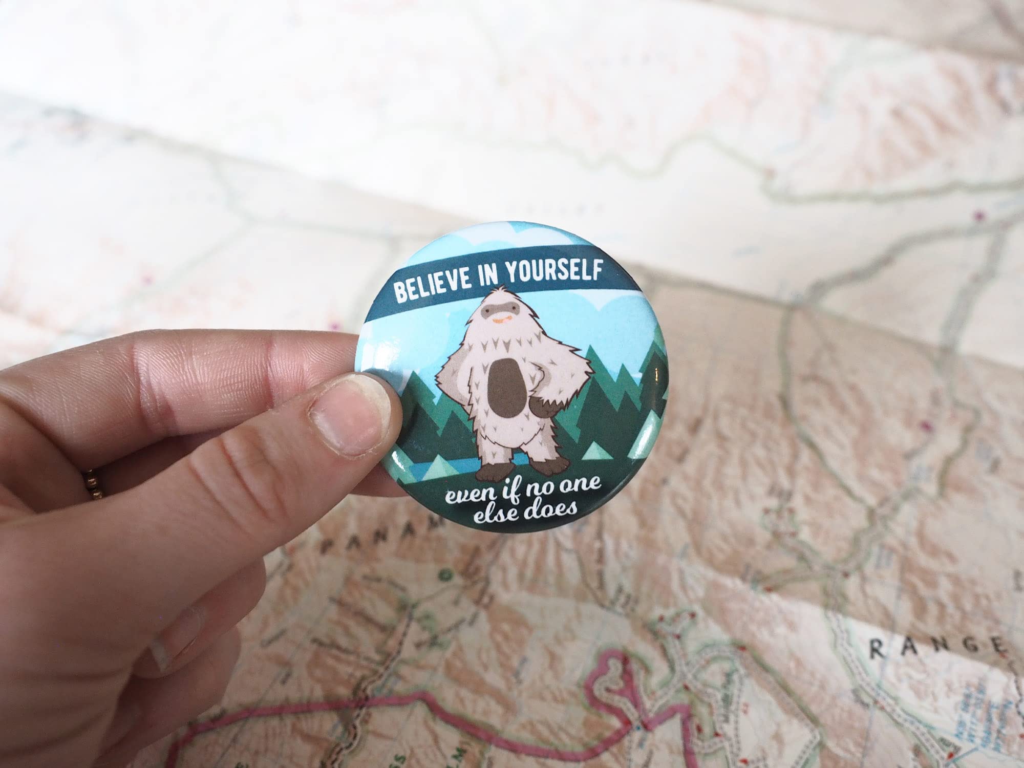 Believe in Yourself cryptid gift collection magnet