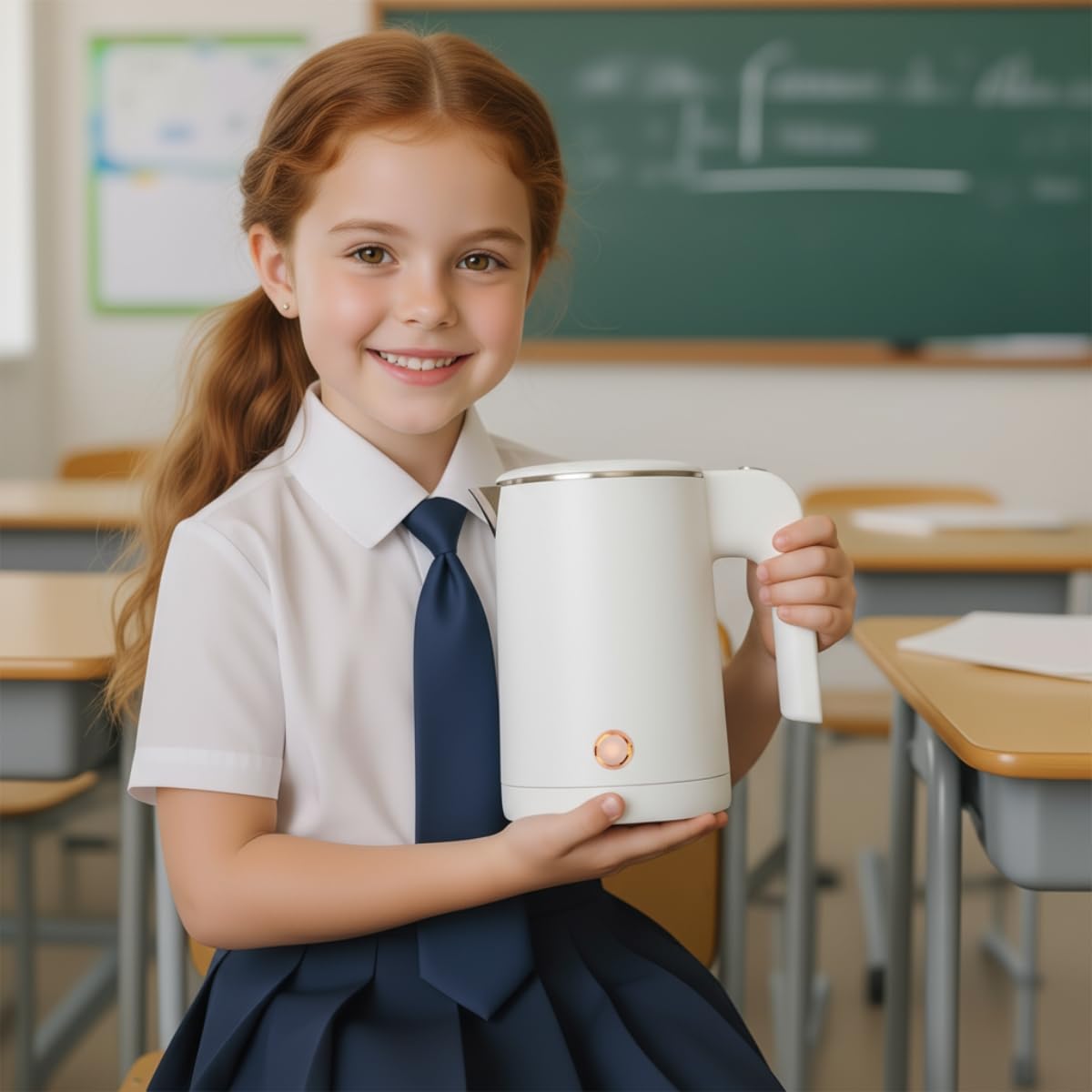 Lightweight travel kettle suitable for 2-3 people 0.5L