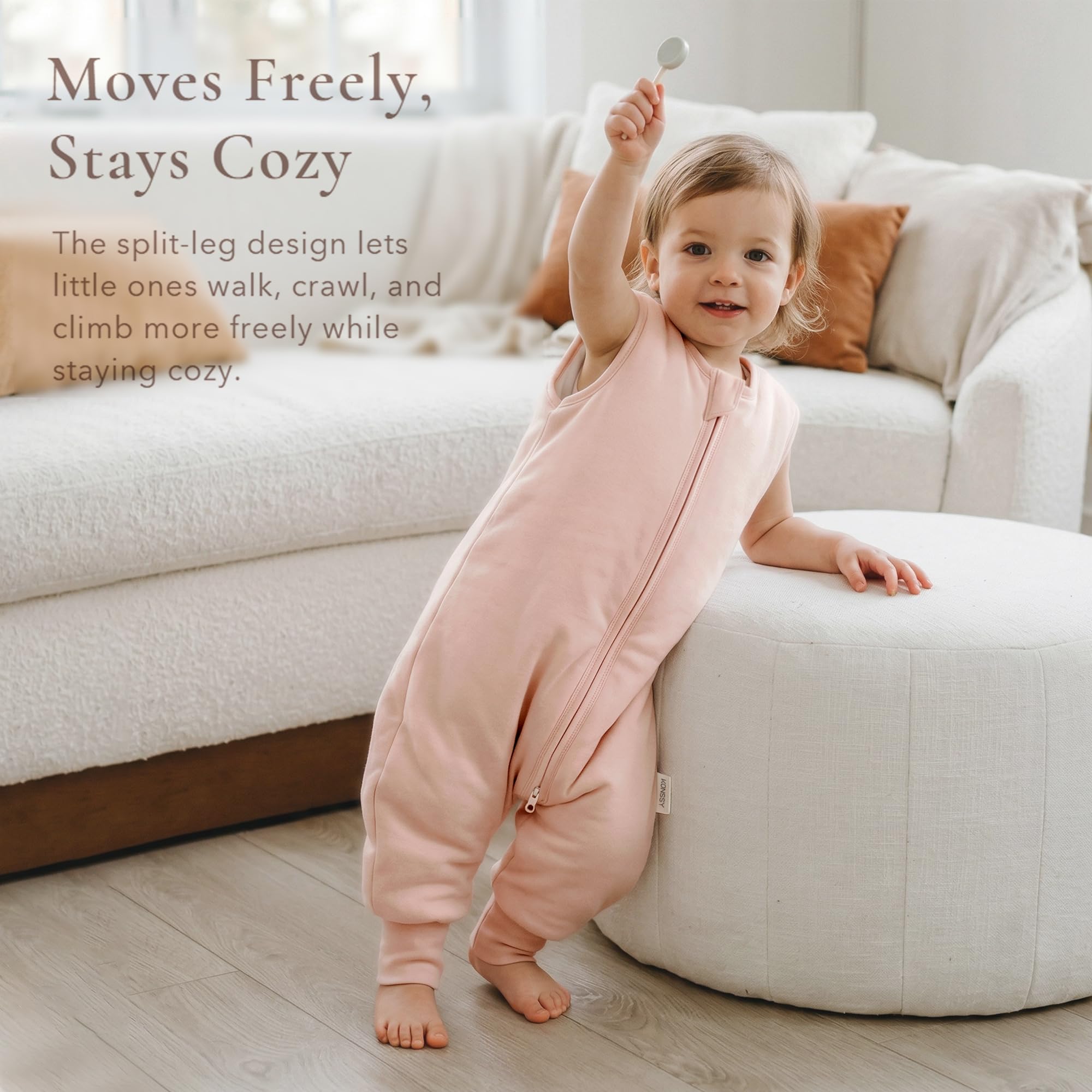 Size options 2-3 years toddler sleep sack