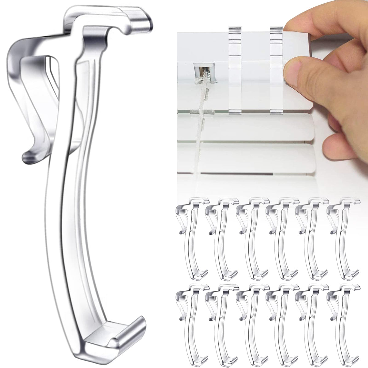 2.5 inch valance clips for horizontal blind valance pack of 12