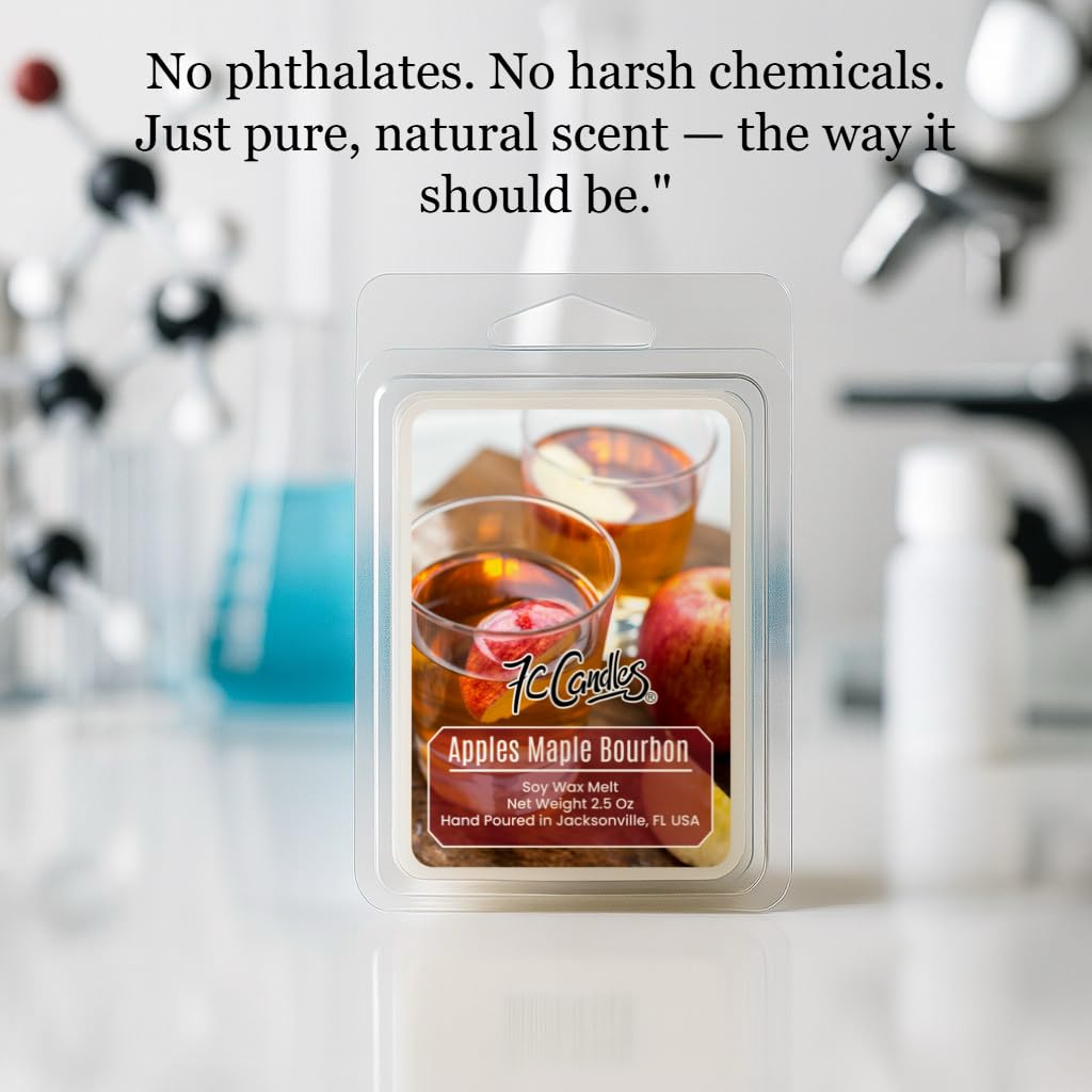 Warm cozy apple maple bourbon scent atmosphere