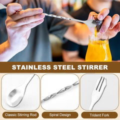 2.76 inch jigger for accurate cocktail pours