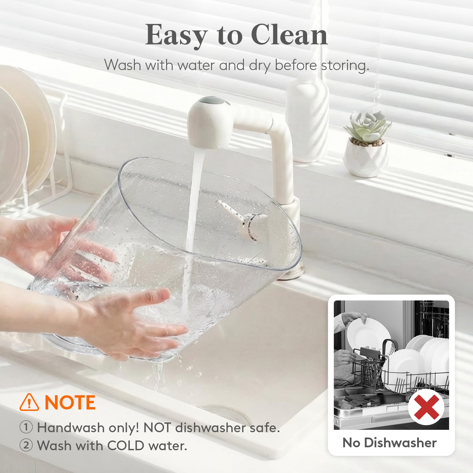 Transparent beverage dispenser showing remaining liquid