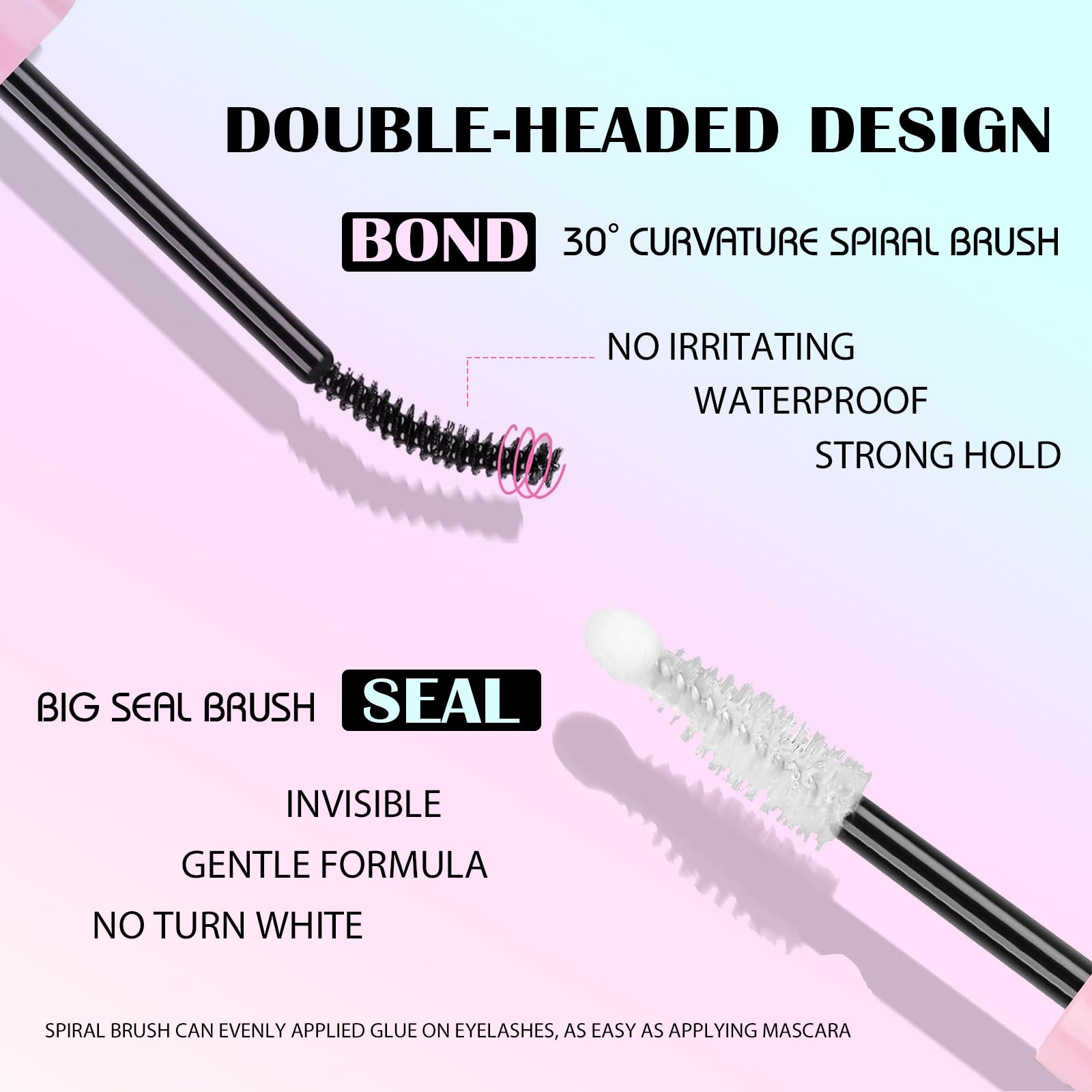 Waterproof lash glue seal for long wear by SY-SHUYING