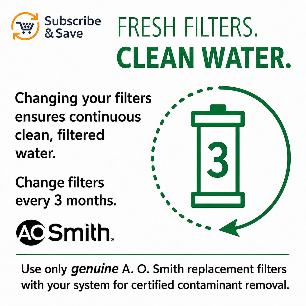 2-pack replacement sediment filters included