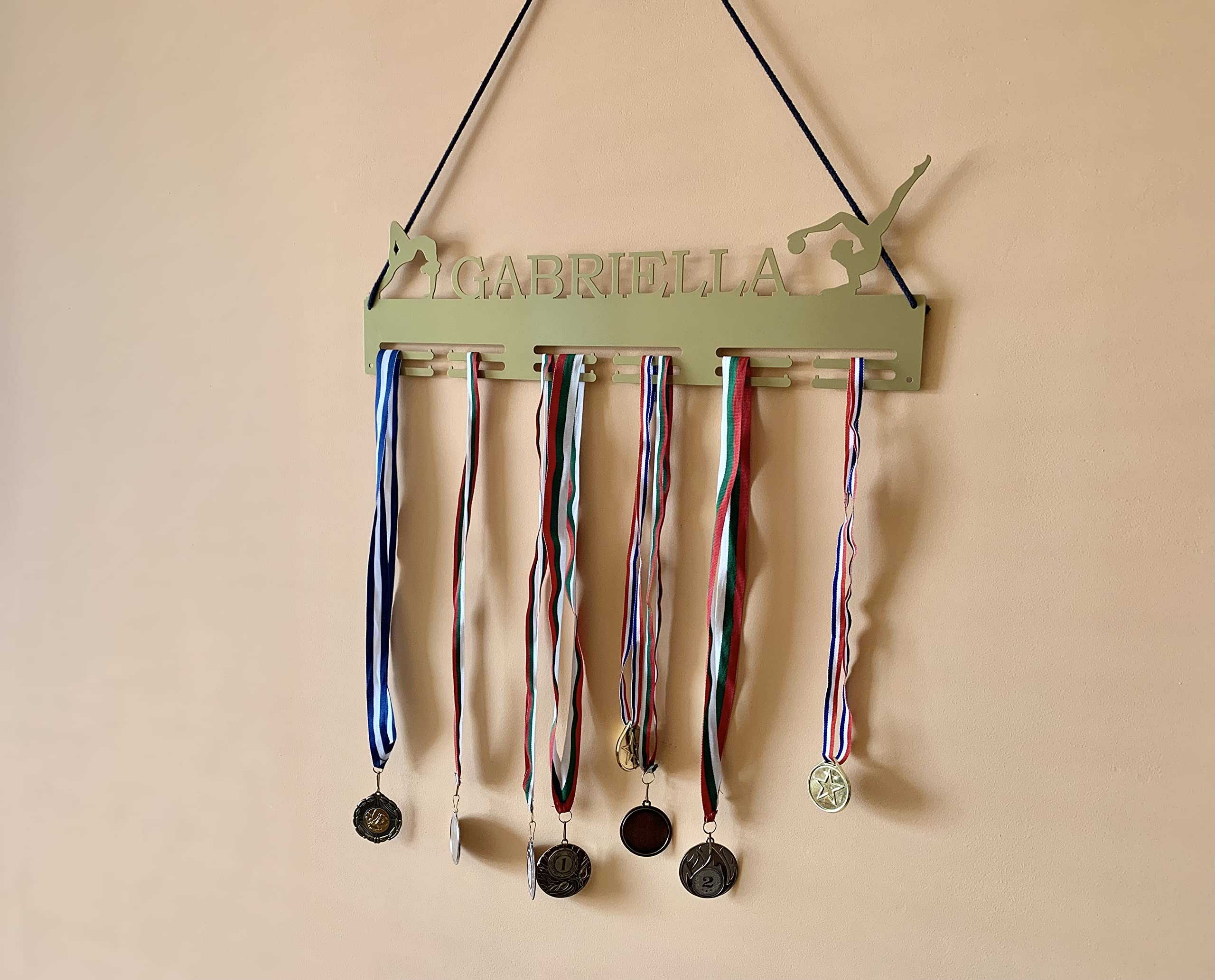 Medal display option with 20 inch width