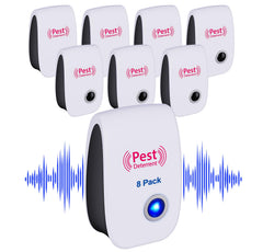 Product image of 2026 Upgraded 8 Pack Ultrasonic Mouse & Pest Control Repeller plug in