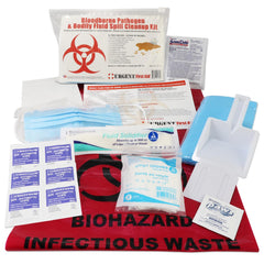 22-piece bodily fluid cleanup pack product image
