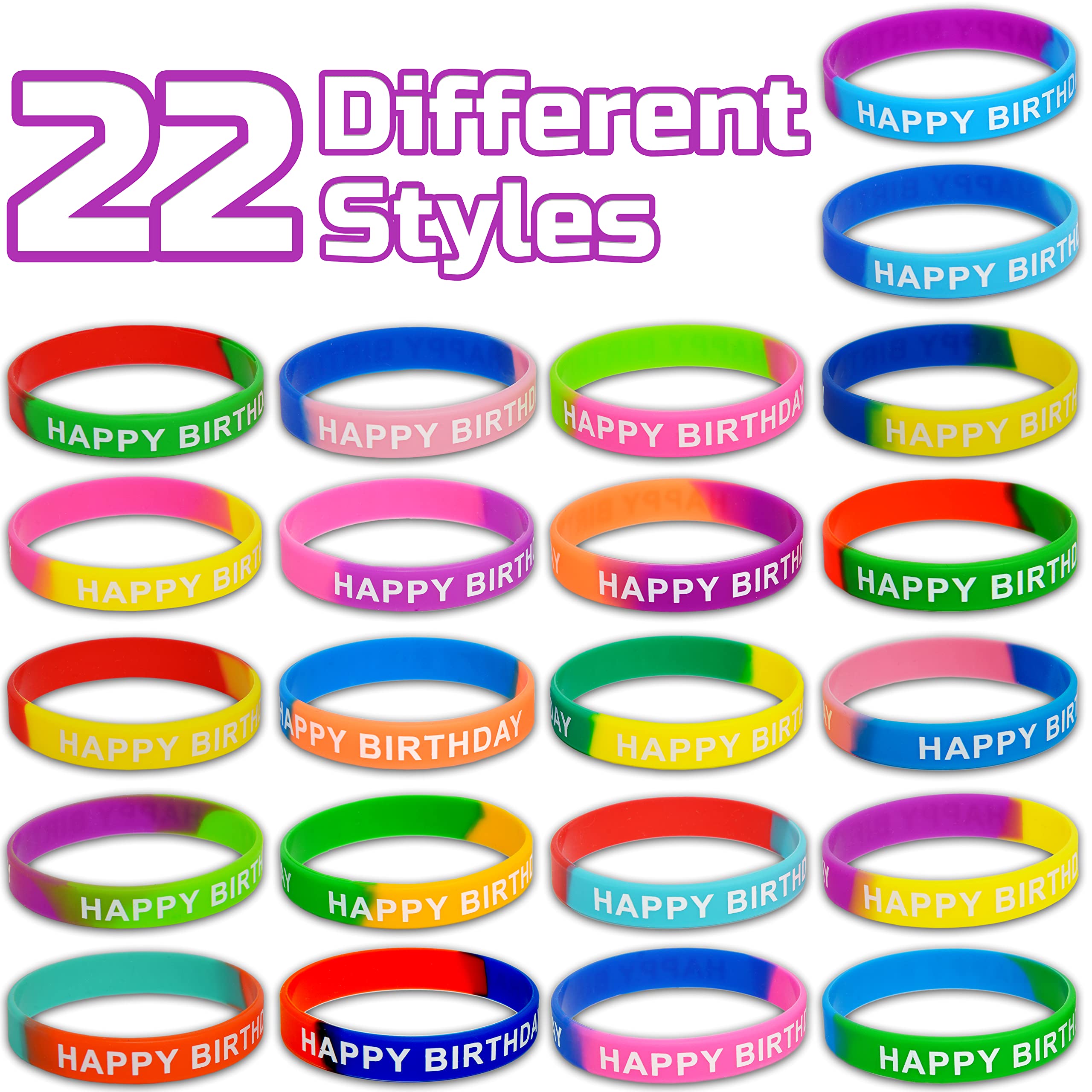 22 styles each with three pieces for a total of 66