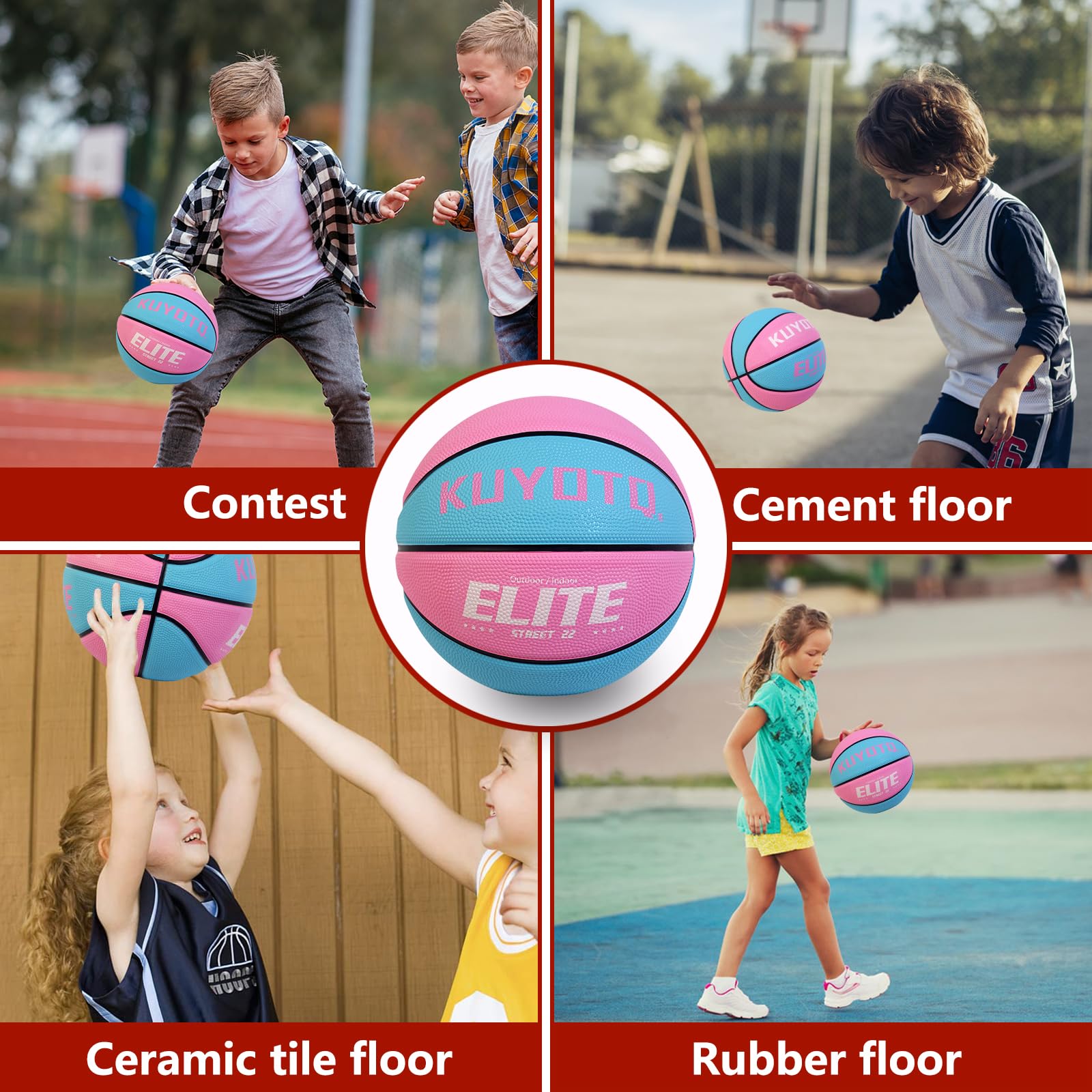 22 inch KUYOTQ basketball with soft touch
